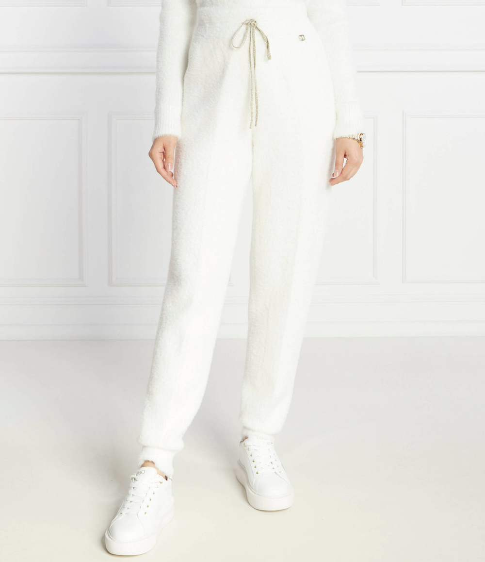 Трикотажные штаны TWINSET - белый(232TT3182)