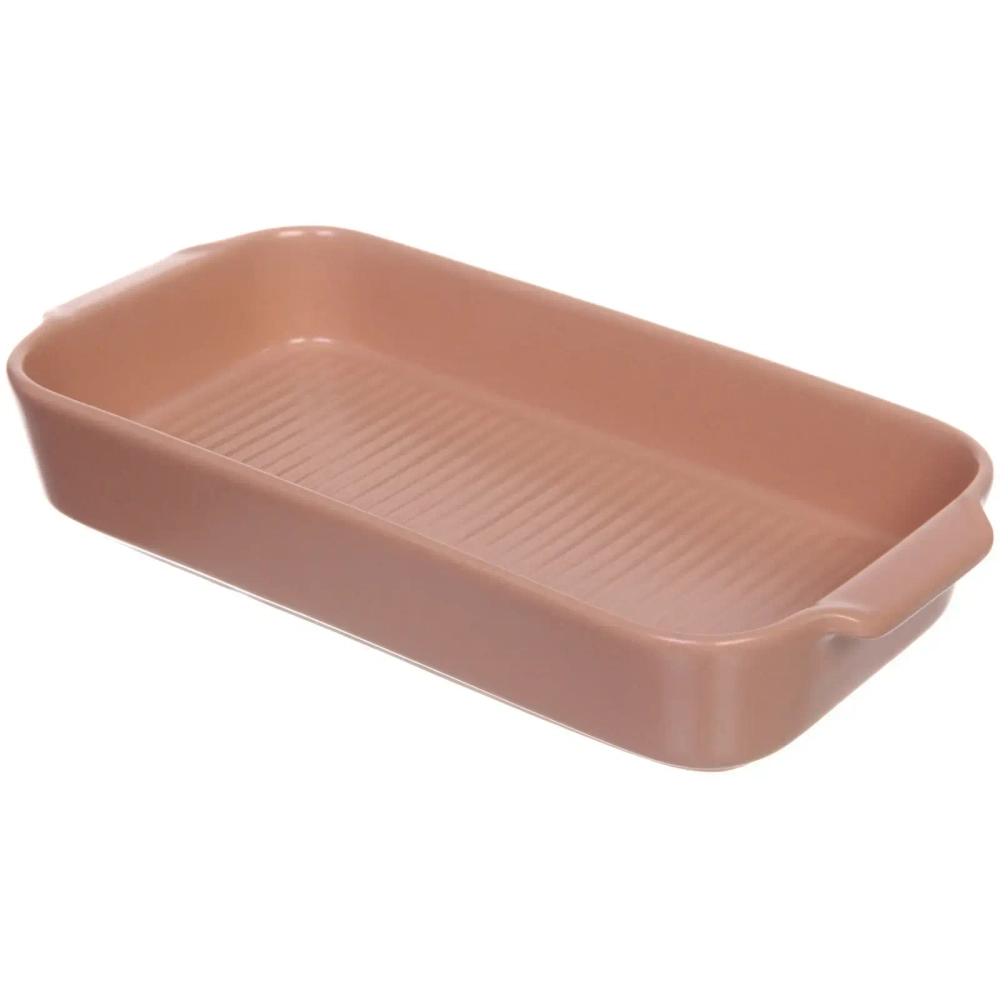 Форма керамическая для запекания «Акварель» 24.5*12.5*4,5см, розовая
