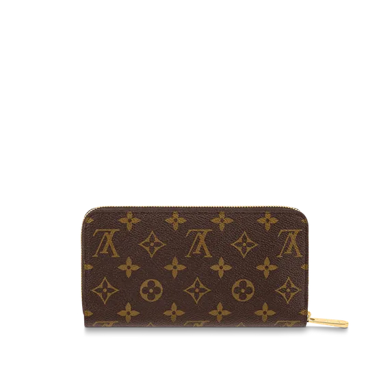 Кошелек женский Louis Vuitton Zippy коричневый