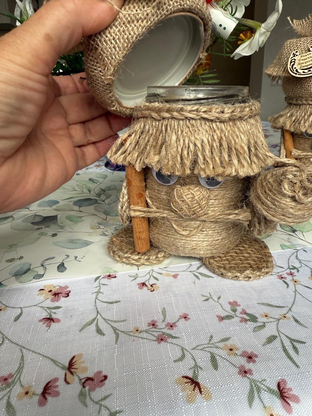 Домовой - оберег для дома, тайник ручной работы