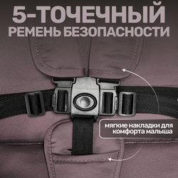 Прогулочная коляска для двойни BubaGO DUO X