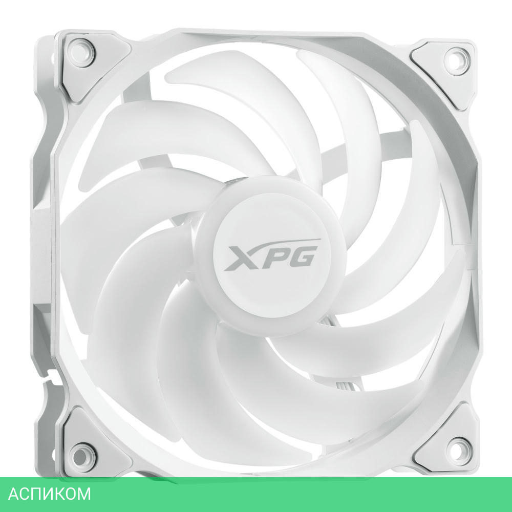 Кулер для корпуса XPG Vento 120 ARGB белый (VENTO120ARGB-WHCWW)