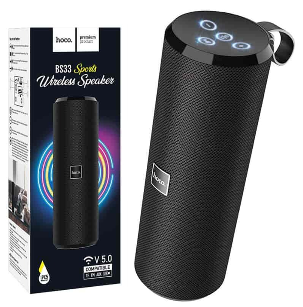 Колонка - Bluetooth HOCO BS33 (черный)