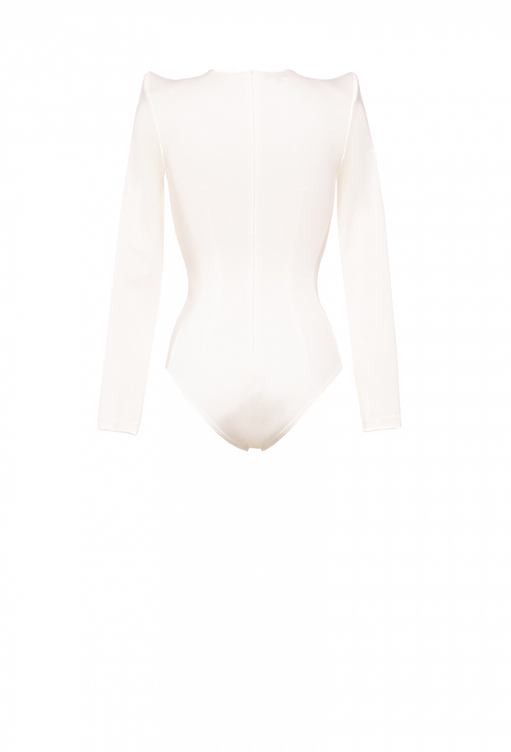Боди укороченное молочно-белое 09-04-21SS
