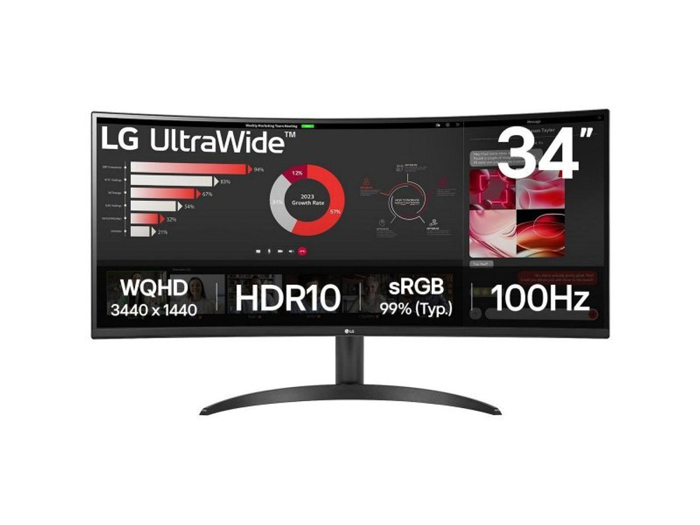 Монитор LG 34WR50QK-B