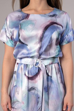 Платье женское 3989зп, Абстракция #110Аб053989зп