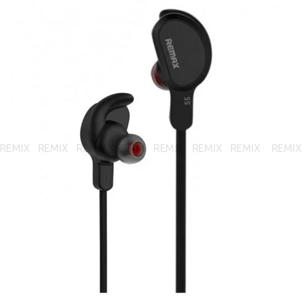 Bluetooth-наушники вакуумные с шейным шнурком Remax RB-S5 (Black)
