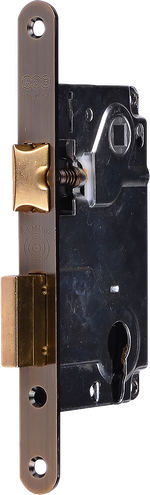 Защелка врезная (бесшумная) "AGB" B01102.50 Италия (разные цвета)