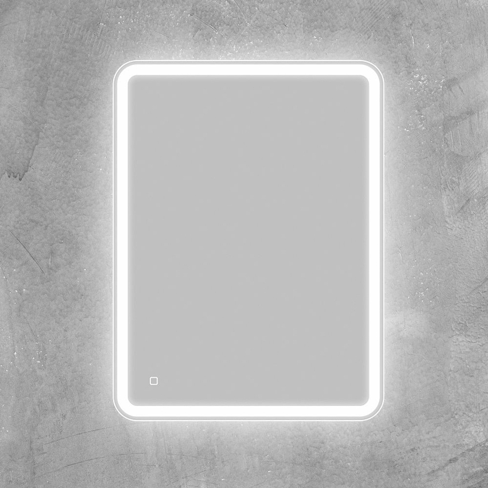 Зеркало BelBagno 60 SPC-MAR-600-800-LED-TCH с подсветкой с сенсорным выключателем