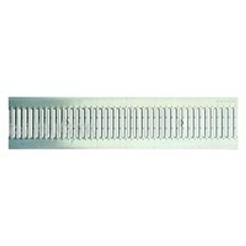 Решетка штампованная оцинкованная АКВАСТОК Norma DN200 A15 1000х245х22