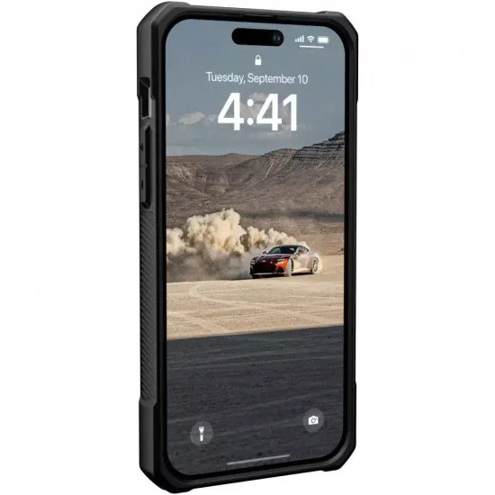 Чехол Uag Monarch для iPhone 14 6.1" Pro, цвет карбон (Carbon Fiber)