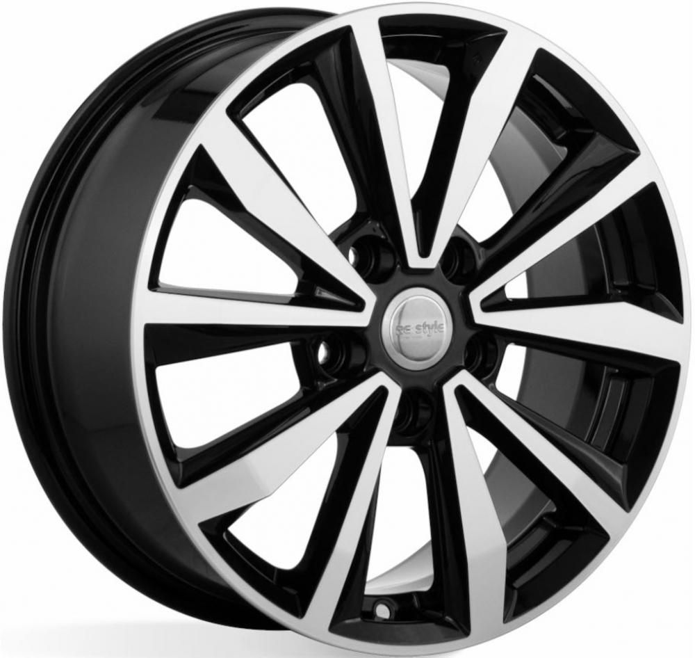 K&amp;K KC974 (Qashqai) 6.5x16 5x114.3 ET 44 Dia 67.1 (алмаз черный)