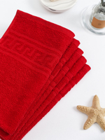 Полотенце махровое, г/к, 50х90, арт. ВТ 50-90Г, 380 гр/м2, цвет: 109-красный,