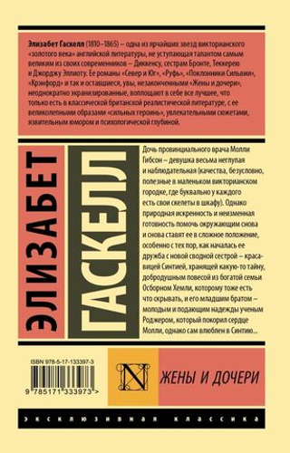 Жены и дочери. Элизабет Гаскелл