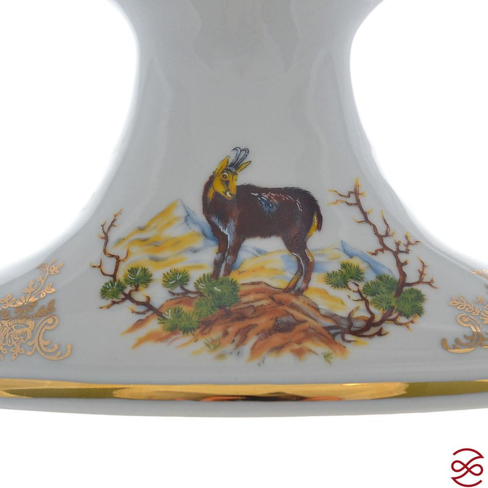 Блюдо для рыбы Queen's Crown Aristokrat Охота бежевая 56 см