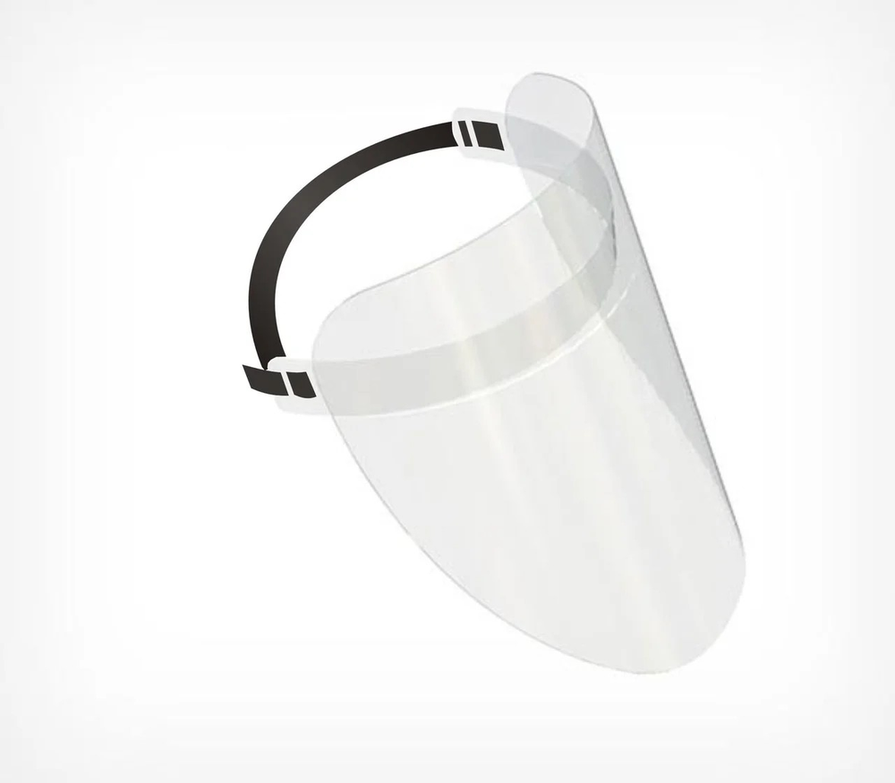 Экран защитный для лица «Лайт» (белый)