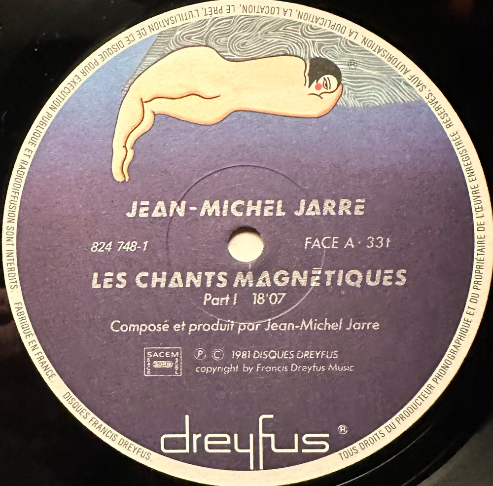 Jarre - Les Chants Magnetiques (Франция 1981г.)