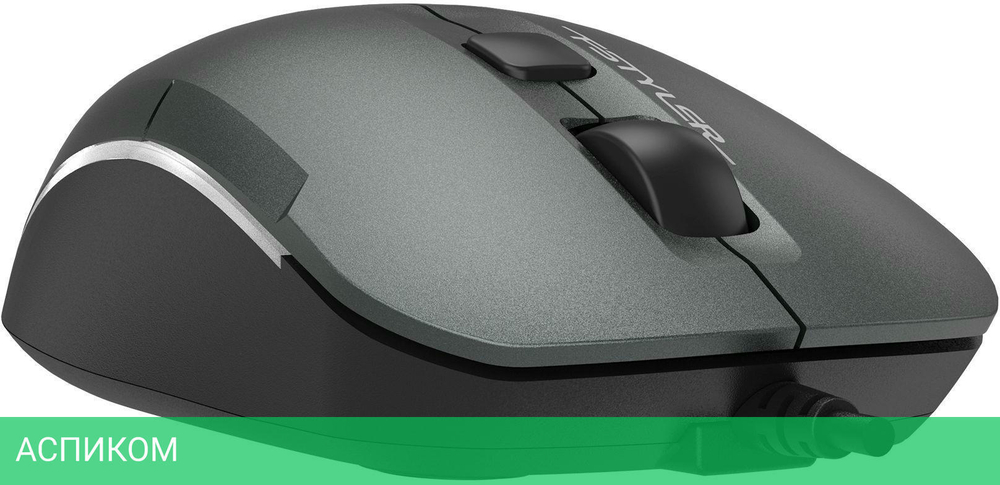 Мышь A4Tech Fstyler FM26 серый/черный/Smoky Grey