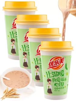 Молочный чай с кокосовым желе со вкусом Злаков 80 г * 4 шт