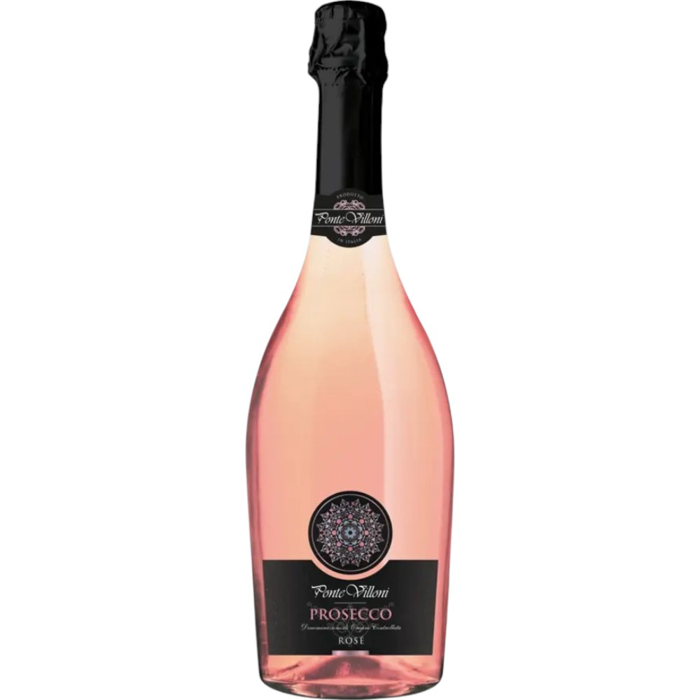 Игристое вино Ponte Villoni Prosecco Rose 0,75 л.