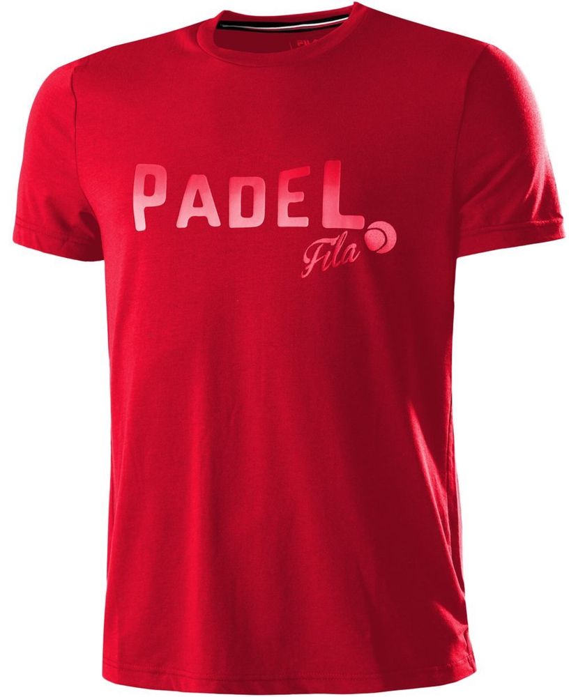Мужская теннисная футболка Fila T-Shirt Arno M - fila red