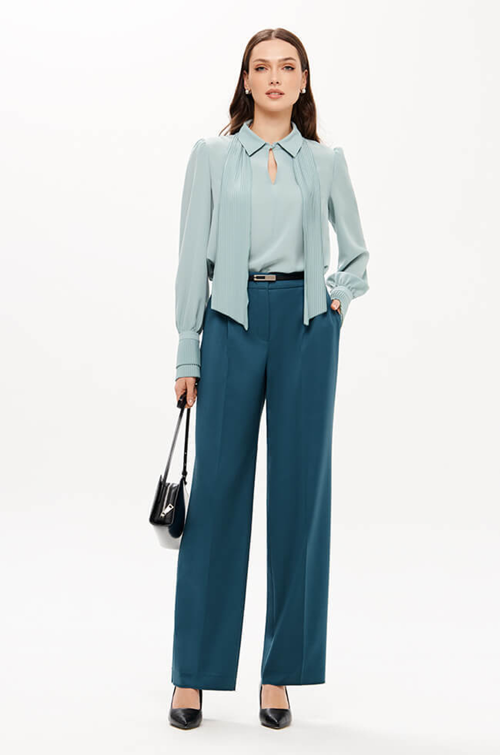 23414 Блузка женская (полынь)