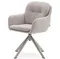 Поворотное кресло Lexa, бежевый шенилл с бежевыми ножками