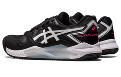 Мужские кроссовки теннисные Asics Gel-Challenger 13 Clay - black/hot pink