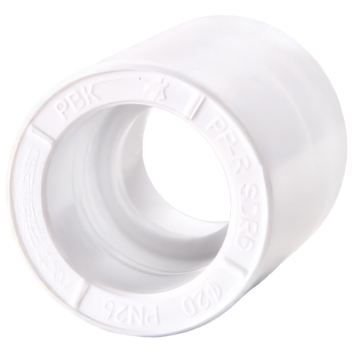 Муфта полипропиленовая PPRC 50 РВК, белая
