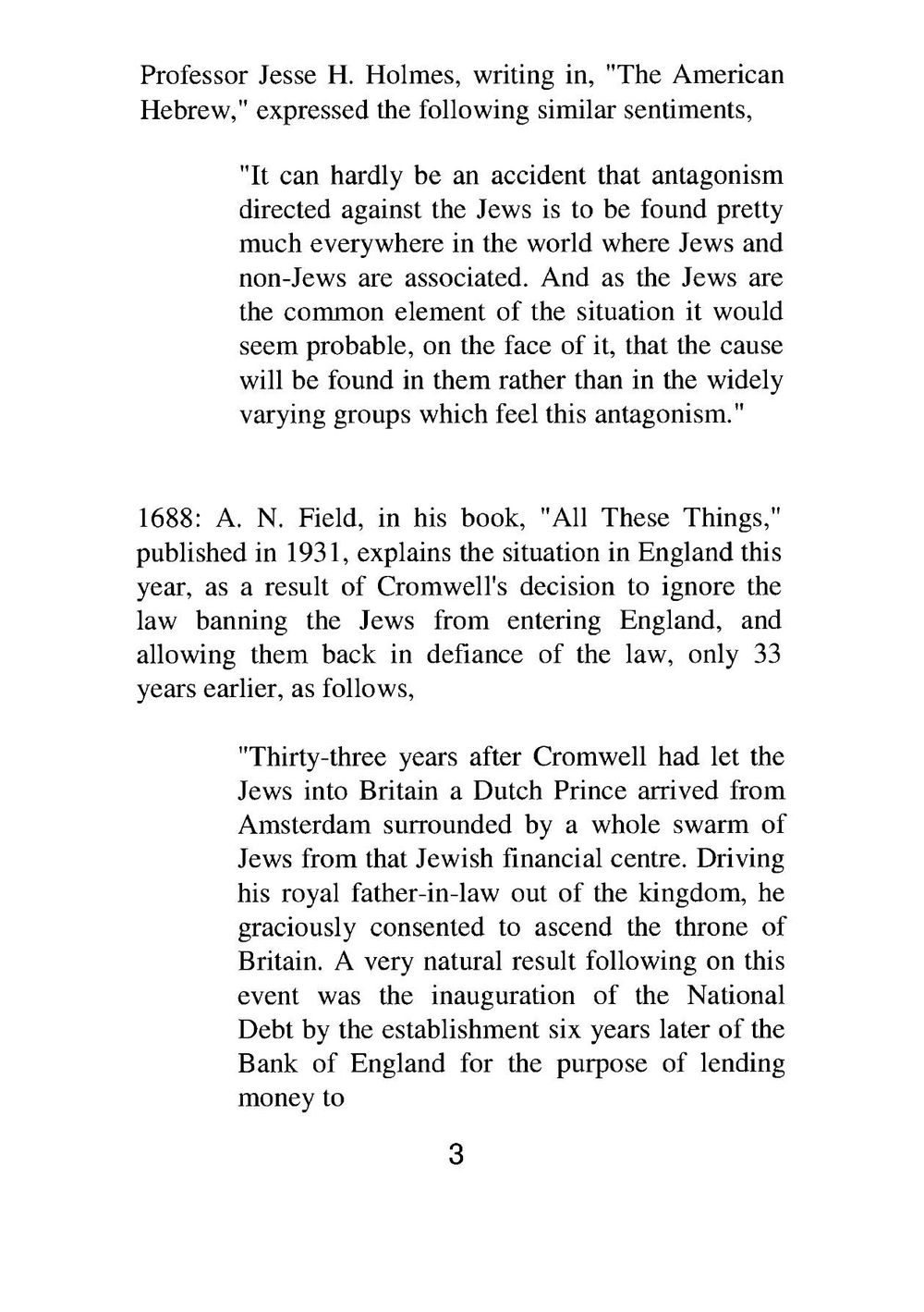 The Synagogue of Satan | Andrew Carrington