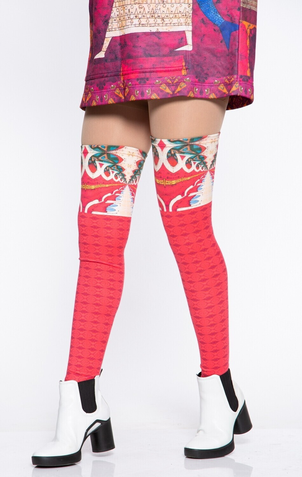 Комплект (худи и гетры) "Химера", по мотивам живописи художника-сюрреалиста Виктора Браунера