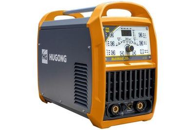 Аппарат аргонодуговой сварки Hugong MultiWAVE 200 III AC/DC (cold tack, различные типы волны) - [220В / 8-200А / TIG]
