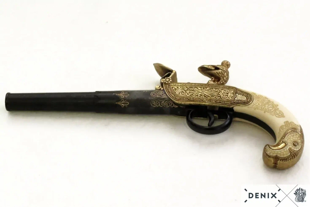 Пистоль тульских оружейников 18 век DE-1238