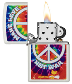 Зажигалка White Matte Woodstock® ZIPPO 49013