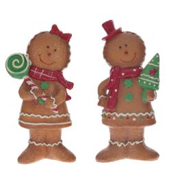 GAEM Фигурка декоративная "Пряник", L9,5 W5 H20 см, 2в.