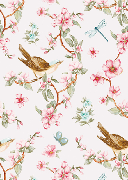 Ткань для пэчворка PEPPY  ЦВЕТОЧНАЯ ПОЭЗИЯ   ЦП-16  50х50 см