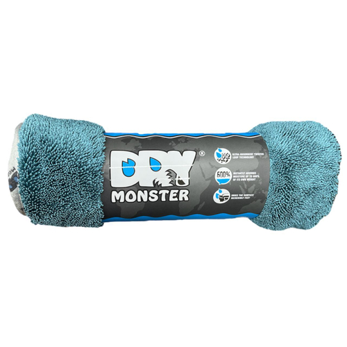 Микрофибра для сушки поверхности Dry Monster (50х60) Синий Standart