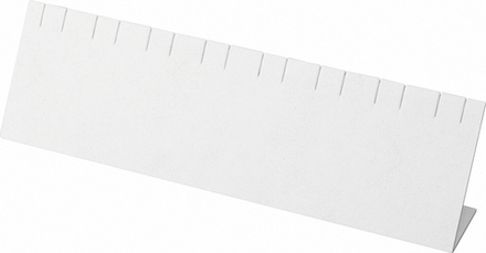 Подставка для 8 пар серег/прорези/ф.№6 (резинка)