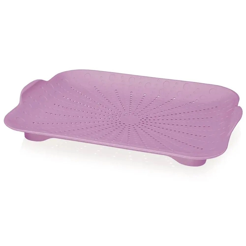 Дуршлаг Slim плоский, светло-черничный