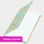 Ежедневник недатированный А5 (145х215 мм) ламинированная обложка 128 л. STAFF "Lemon Stories" (6 штук в упаковке)