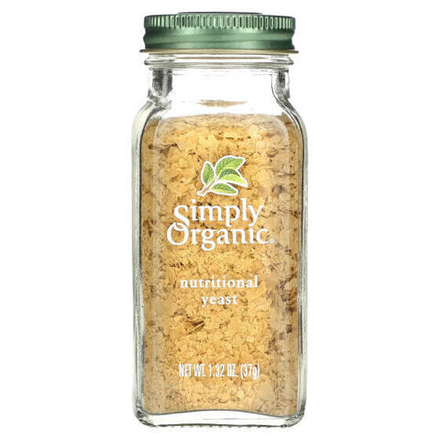 Дрожжи Simply Organic, Органические, питательные дрожжи, 1,32 унц. (37 г)