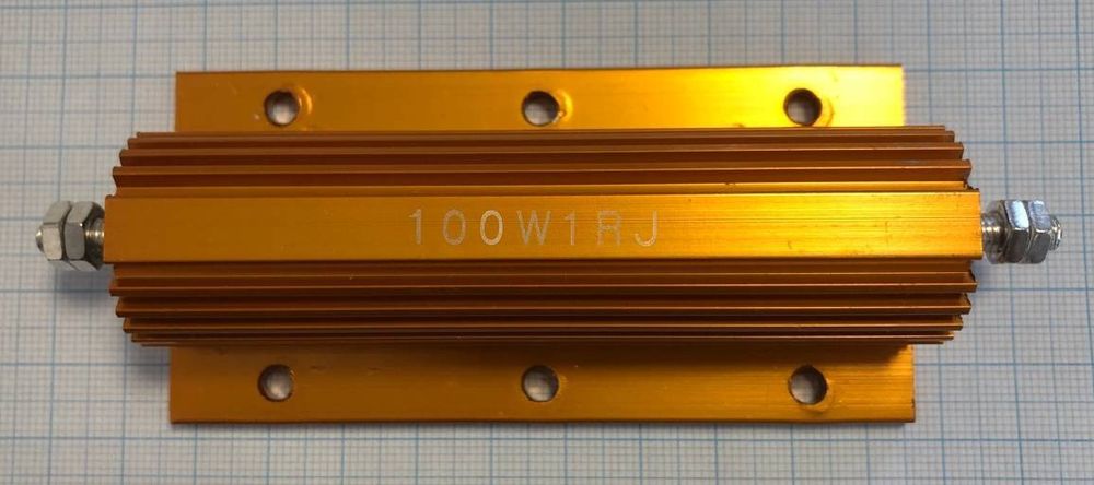 Резистор 100W  100 Ом ±5%  с радиатором