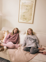 Пижама для девочки Next B83-697, 2 шт., Розовый, Серый