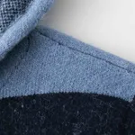 Свитер Ymkashix Stripes Hood темно-синий