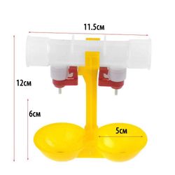Поилка ниппельная двойная