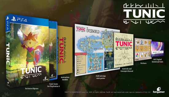 Игра Tunic (PS4, русские субтитры)