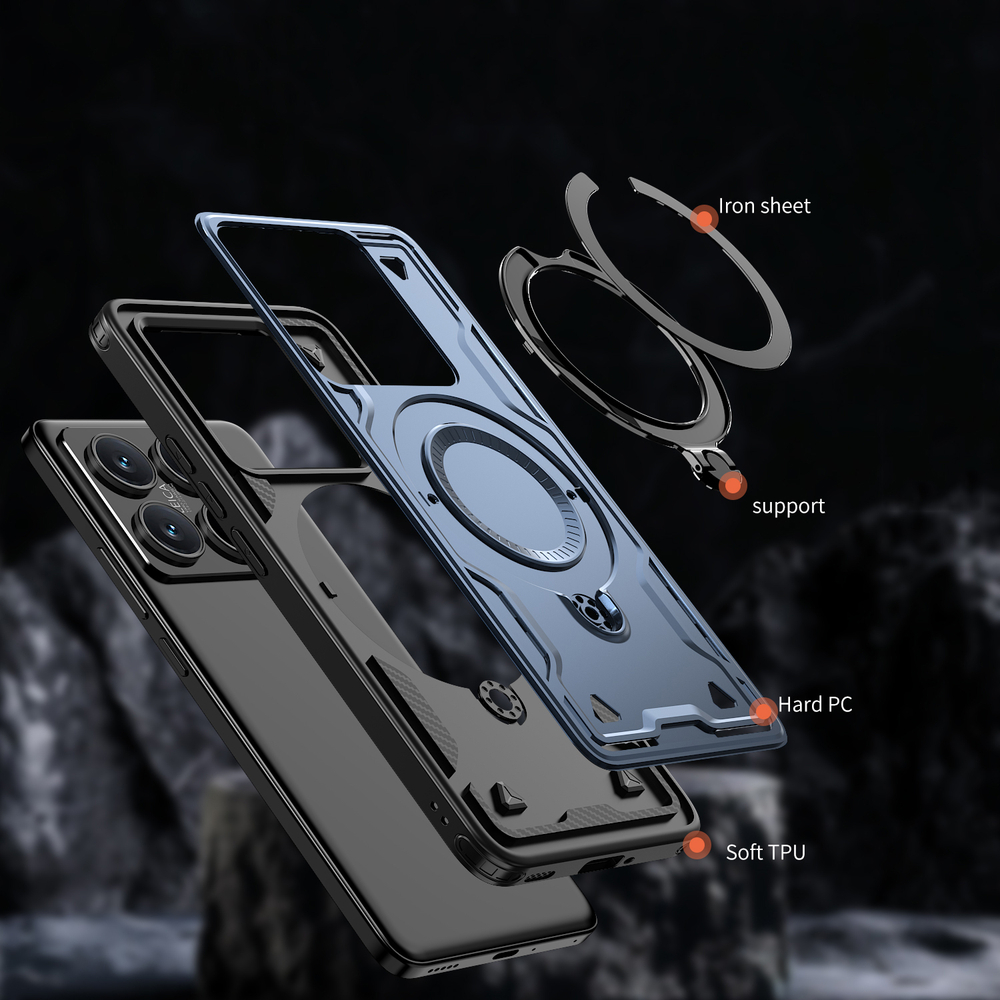 Чехол Magneto Case с кольцом для Xiaomi 14T