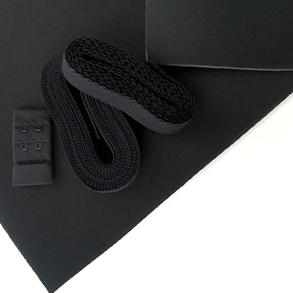 Бельевой поролон черный 3 мм