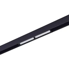ST804.446.12 Магнитный трековый светильник Черный LED 1*12W 4000K 750Lm Ra>90 120° IP20 L220xW22xH46 СКАЙЛАЙН 48V
