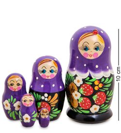 Народные промыслы МР-27/20-E Матрешка 5м «Настюша» мал.